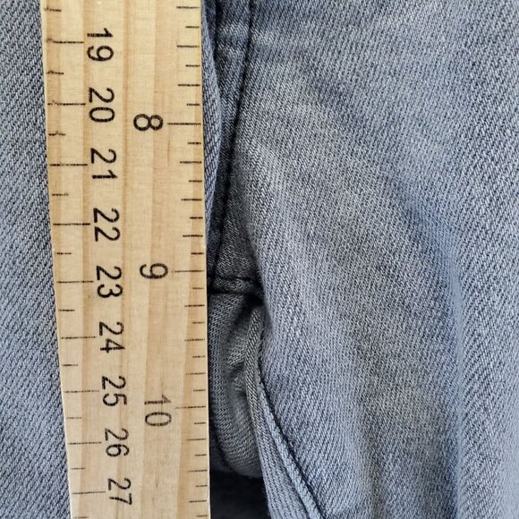 Warp + Weft Jeans Mens 31x30 Grey AMS Amsterdam Slim Stretch Denim - Picture 7 of 12